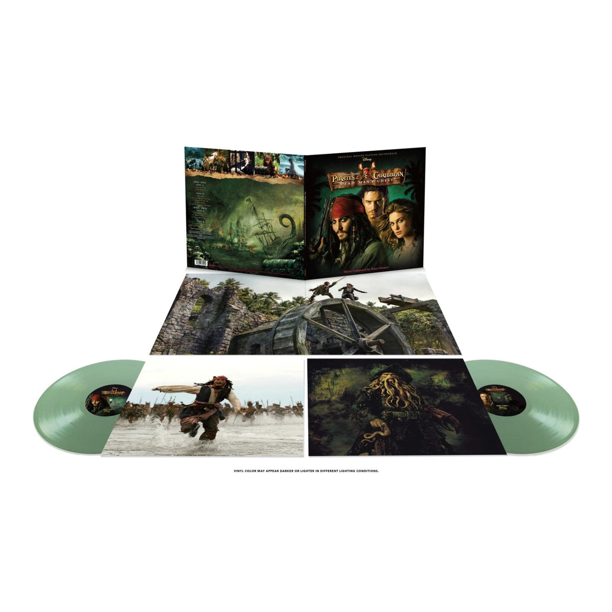 Hans Zimmer Pirates of the Caribbean: Dead Man's Chest (Translucent Green 2LP)