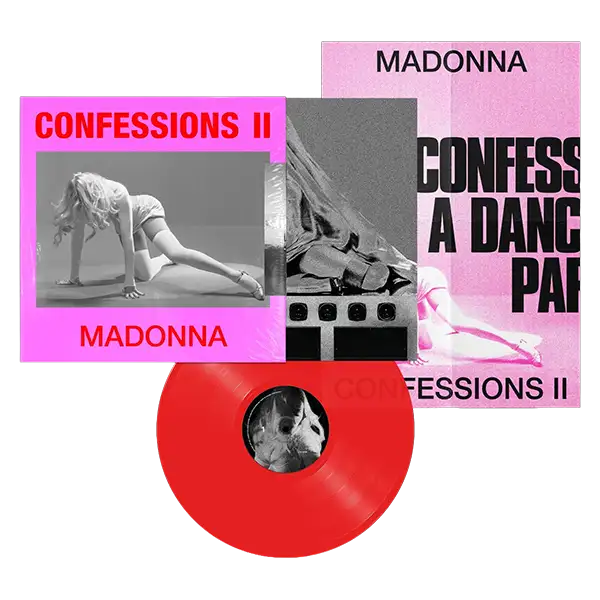 MADONNA – CONFESSIONS II RED VINYL