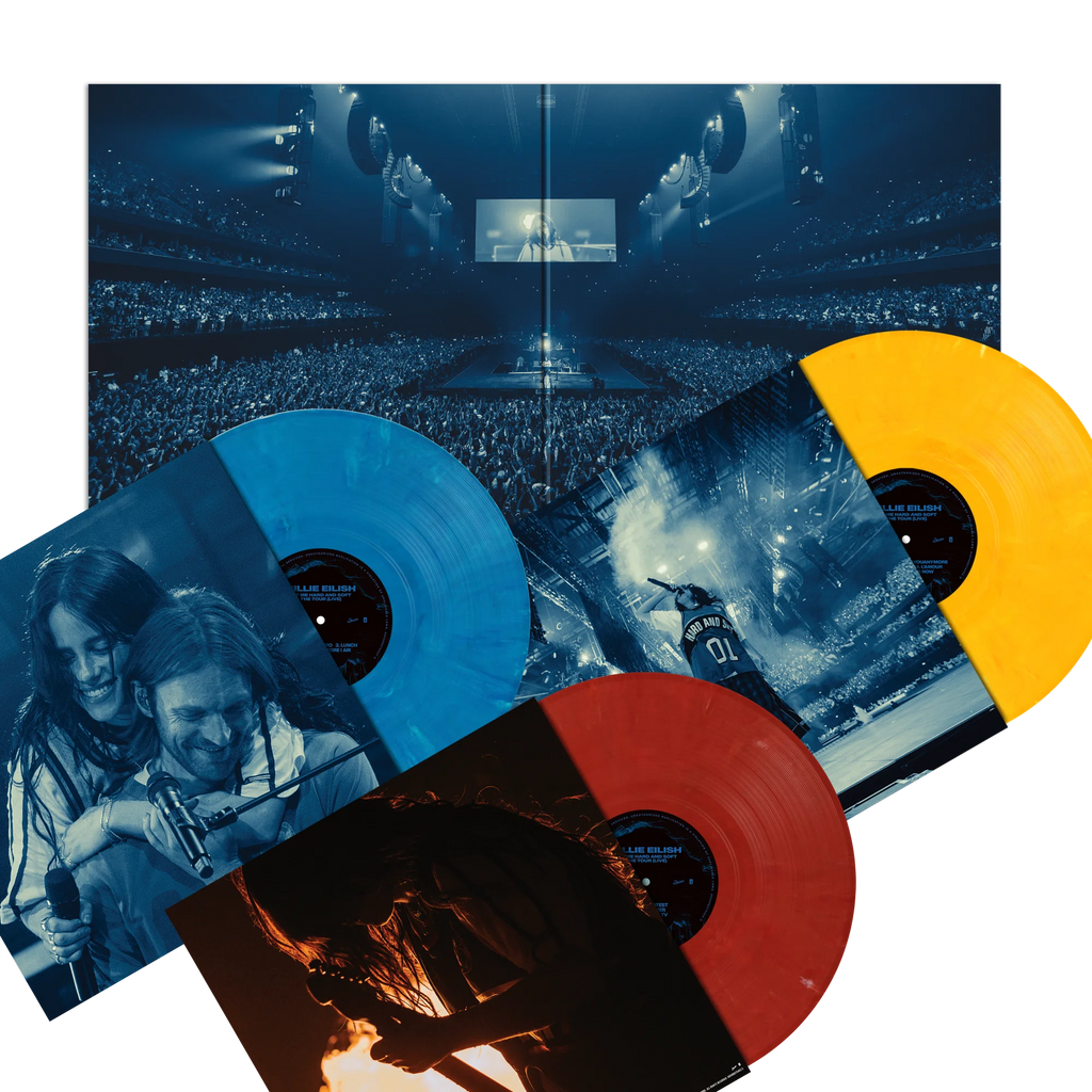 Billie Eilish HIT ME HARD AND Soft  THE TOUR  Live 3LPs