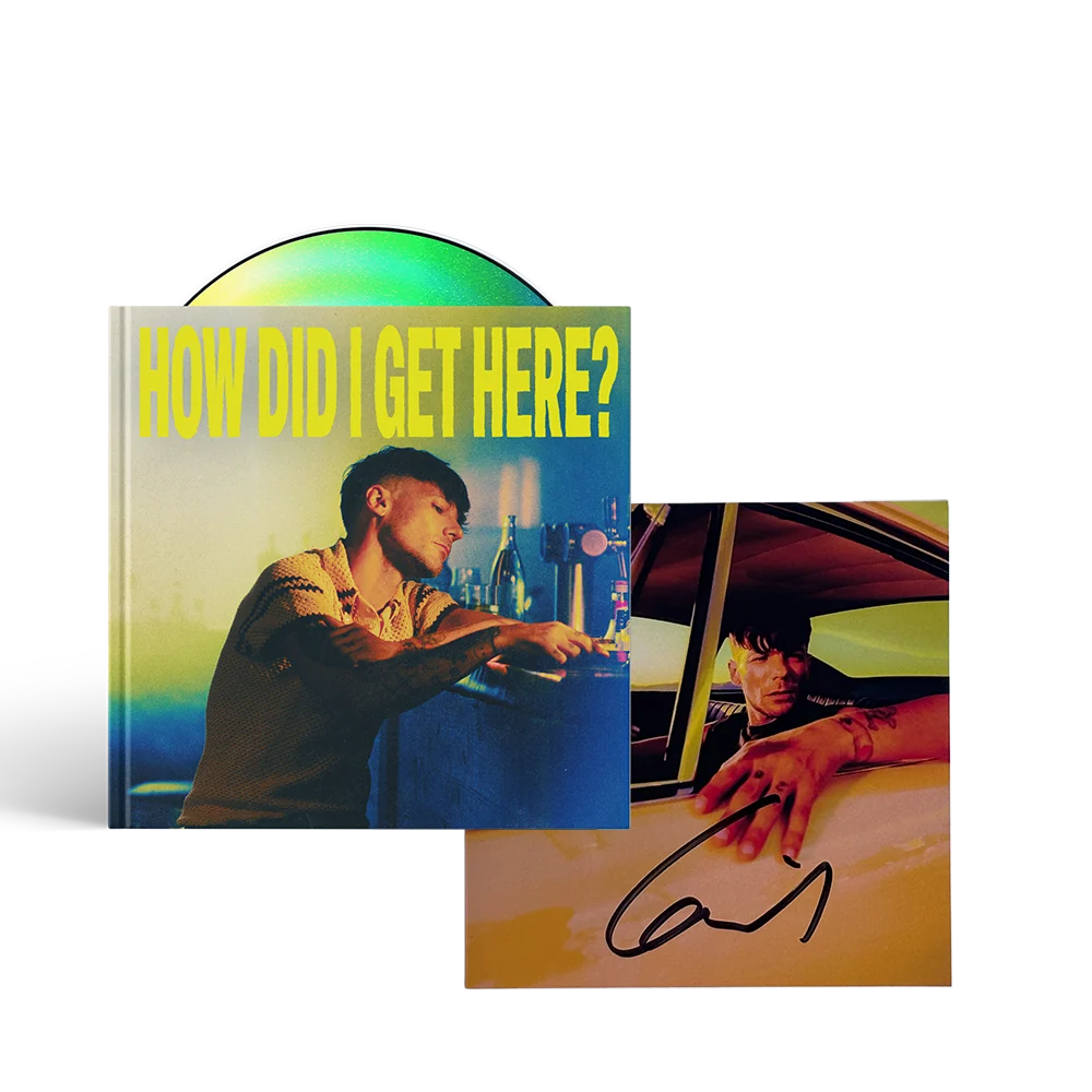 Louis Tomlinson How Did I Get Here SIGNED CD DELUXE