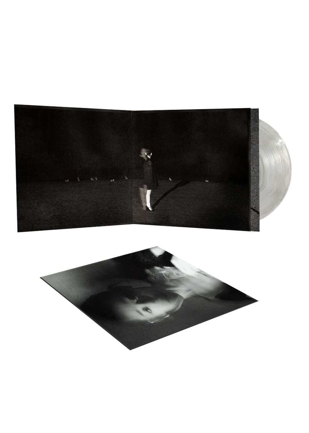 Ariana Grande petal cloudy gray girl lp (store exclusive)