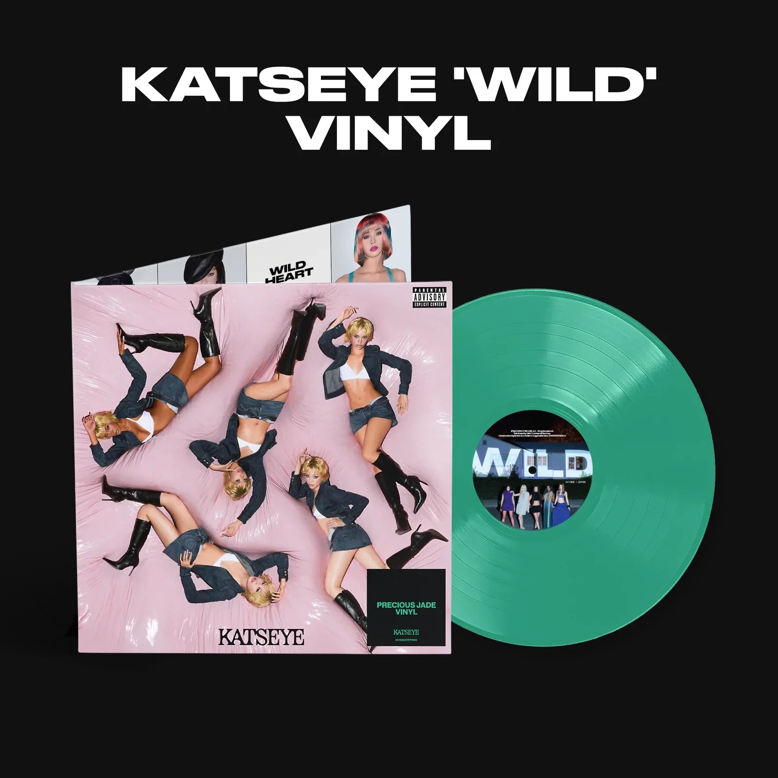 Katseye WILD JADE VINYL