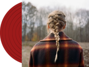 Taylor Swift Evermore - Vinyl, Rojo