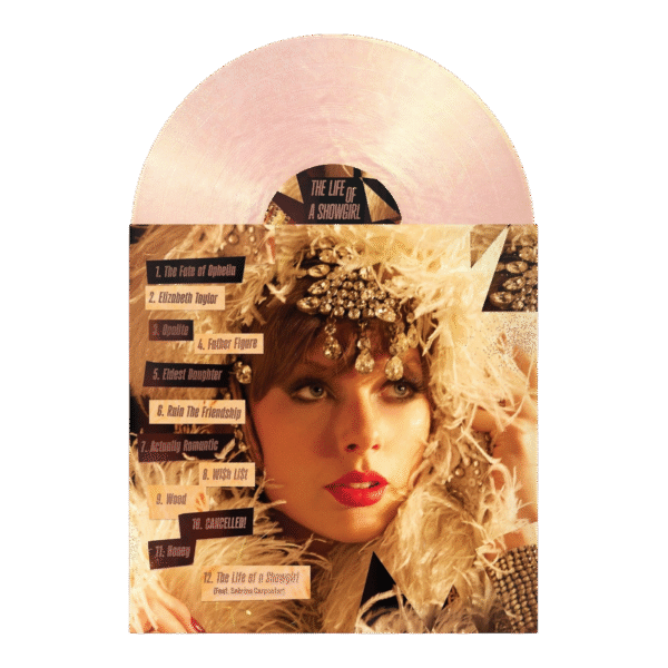 THE LIFE OF A SHOWGIRL
THE CROWD IS YOUR KING EDITION:
SUMMERTIME SPRITZ PINK SHIMMER VINYL - Imagen 2