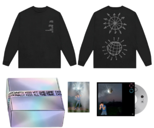 KISS ALL THE TIME. DISCO, OCCASIONALLY REFLECTIVE PRINT LONGSLEEVE + LENTICULAR + CD BOX SET - M